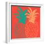 Bright Pineapple Summer-Kimberly Allen-Framed Art Print