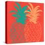 Bright Pineapple Summer-Kimberly Allen-Stretched Canvas