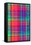 Bright Plaid-Louisa Hereford-Framed Stretched Canvas