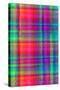 Bright Plaid-Louisa Hereford-Stretched Canvas