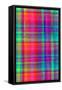 Bright Plaid-Louisa Hereford-Framed Stretched Canvas