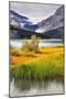 Bright Precisely Outlined Northern Mountains and Brilliant Lakes in Canada-kavram-Mounted Photographic Print