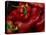 Bright Red Peppers at Farmers Market, Portland, Maine-Nance Trueworthy-Stretched Canvas