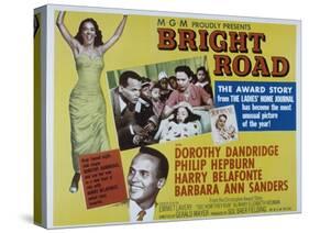 Bright Road, Dorothy Dandridge, Harry Belafonte, 1953-null-Stretched Canvas