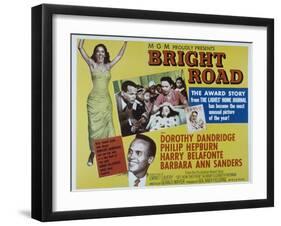 Bright Road, Dorothy Dandridge, Harry Belafonte, 1953-null-Framed Art Print