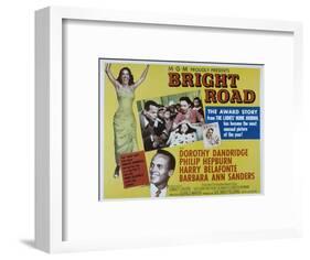 Bright Road, Dorothy Dandridge, Harry Belafonte, 1953-null-Framed Art Print