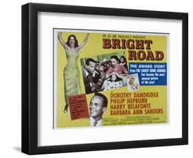 Bright Road, Dorothy Dandridge, Harry Belafonte, 1953-null-Framed Art Print