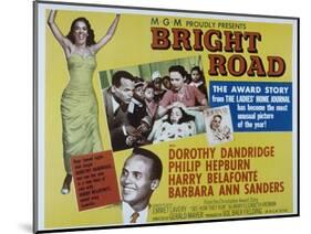 Bright Road, Dorothy Dandridge, Harry Belafonte, 1953-null-Mounted Art Print