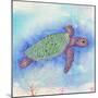 Bright Sea turtle-Kimberly Glover-Mounted Giclee Print