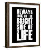 Bright Side of Life  Black-NaxArt-Framed Art Print