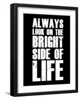 Bright Side of Life  Black-NaxArt-Framed Art Print