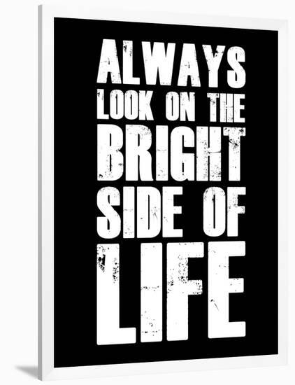 Bright Side of Life  Black-NaxArt-Framed Art Print