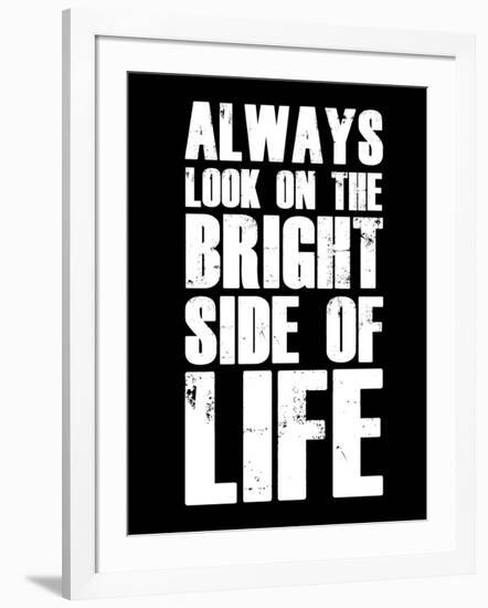 Bright Side of Life  Black-NaxArt-Framed Art Print