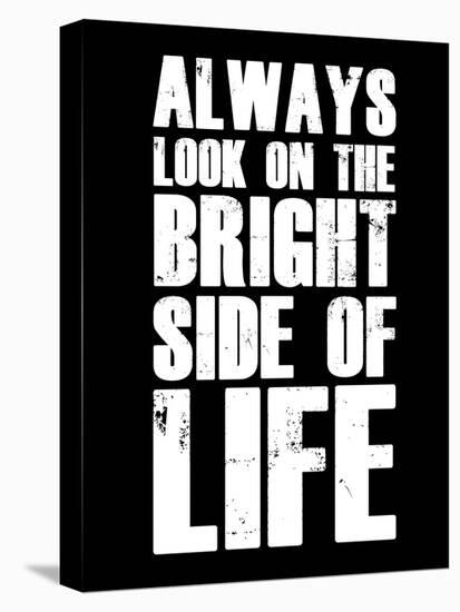 Bright Side of Life  Black-NaxArt-Stretched Canvas