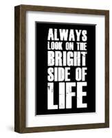 Bright Side of Life  Black-NaxArt-Framed Art Print