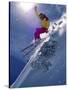 Bright Ski Scene-null-Stretched Canvas