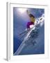 Bright Ski Scene-null-Framed Premium Photographic Print