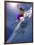 Bright Ski Scene-null-Framed Photographic Print