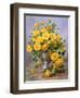 Bright Smile - Roses in a Silver Vase-Albert Williams-Framed Giclee Print