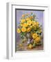 Bright Smile - Roses in a Silver Vase-Albert Williams-Framed Giclee Print