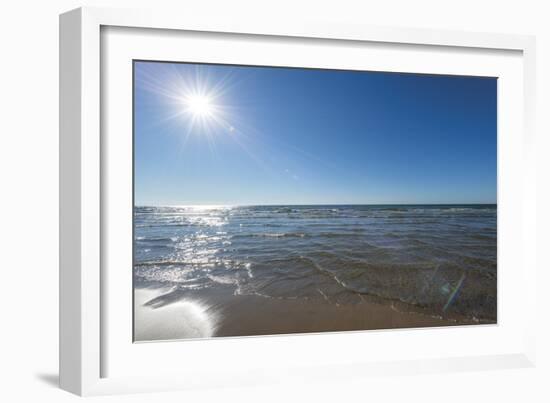 Bright Sun - Waves-Mike Toy-Framed Giclee Print