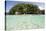 Bright Sunlight Dances across a Shallow Sand Seafloor in Palau's Lagoon-Stocktrek Images-Stretched Canvas