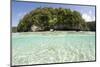 Bright Sunlight Dances across a Shallow Sand Seafloor in Palau's Lagoon-Stocktrek Images-Mounted Photographic Print