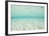 Bright Sunlight Dances across a Shallow Sand Seafloor in Palau-Stocktrek Images-Framed Photographic Print