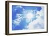 Bright Sunshiney Day-Vintage Skies-Framed Giclee Print