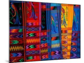 Bright Textile, Ixcel Textile Co-op, San Antonio Aguas Calientes, Guatemala-Cindy Miller Hopkins-Mounted Photographic Print