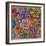 Bright Texture-Suriko-Framed Art Print