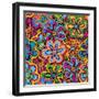 Bright Texture-Suriko-Framed Art Print