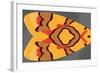 Bright Tiki Moth-Belen Mena-Framed Giclee Print