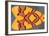 Bright Tiki Moth-Belen Mena-Framed Giclee Print