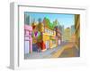 Bright Town-Kyo Nakayama-Framed Giclee Print