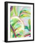 Bright Tropical Abstraction III-June Vess-Framed Art Print