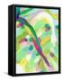 Bright Tropical Abstraction VI-June Vess-Framed Stretched Canvas