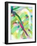 Bright Tropical Abstraction VI-June Vess-Framed Art Print