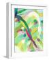 Bright Tropical Abstraction VI-June Vess-Framed Art Print