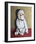 Bright White Monkey, 2006,-Peter Jones-Framed Giclee Print