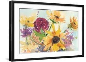 Bright Wild Flowers II-null-Framed Art Print