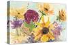Bright Wild Flowers II-null-Stretched Canvas
