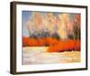 Bright Winter Day-B^ Oliver-Framed Art Print