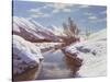Bright Winter's Day-Ivan Fedorovich Choultse-Stretched Canvas