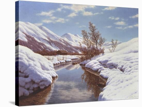 Bright Winter's Day-Ivan Fedorovich Choultse-Stretched Canvas