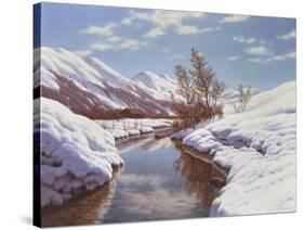 Bright Winter's Day-Ivan Fedorovich Choultse-Stretched Canvas