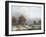 Bright Winter's Day-Gerardus Hendriks-Framed Giclee Print