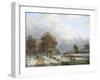 Bright Winter's Day-Gerardus Hendriks-Framed Giclee Print