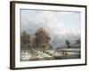 Bright Winter's Day-Gerardus Hendriks-Framed Giclee Print