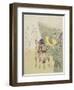 Bright Yellow Canary Bird, C. 1820-Ryuryukyo Shinsai-Framed Giclee Print